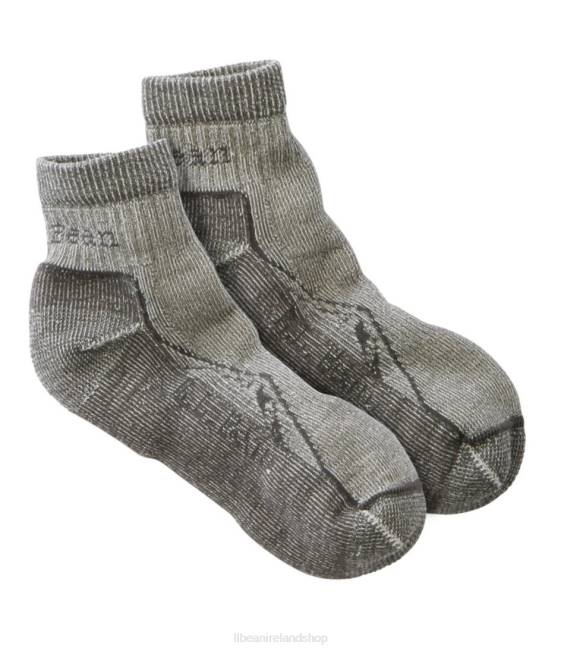 LLBean Cresta Wool Midweight Hiking Socks Men J46J5909 Accessories Platinum