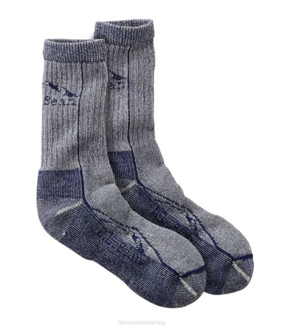 LLBean Cresta Wool Midweight Hiking Socks Men J46J6971 Accessories Night