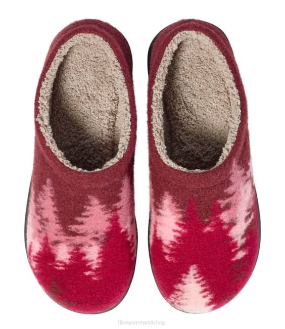 Burgundy Ombre Trees