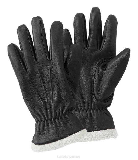 LLBean Deerskin Glove Women J46J3465 Accessories Black