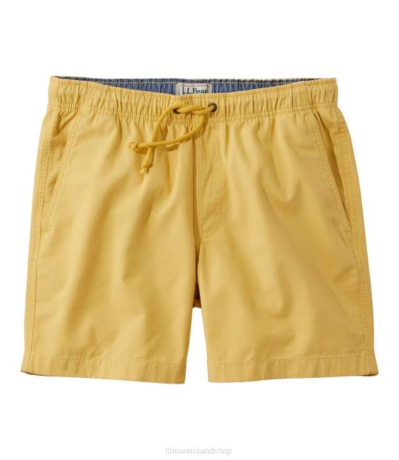 LLBean Dock Shorts Men J46J6486 Clothing Light Gold
