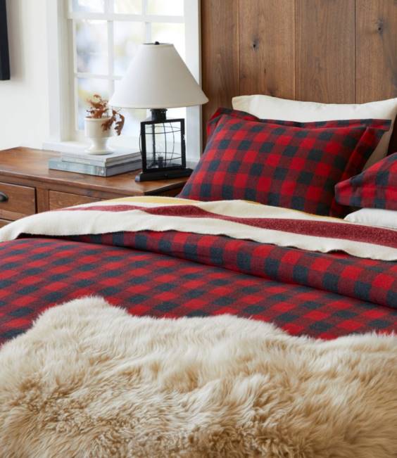 LLBean Double Sheepskin Rug Unisex J46J2813 Home Goods Steel Gray