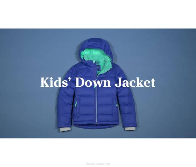 LLBean Down Jacket Kids J46J5142 Outerwear Dark Pine