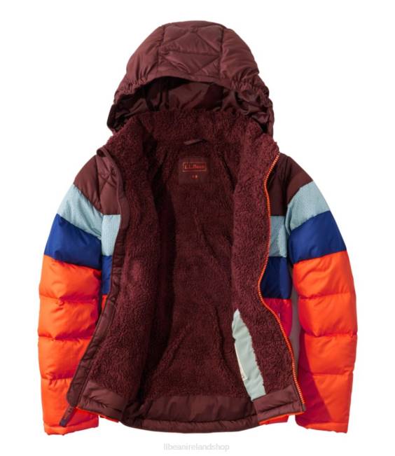 LLBean Down Jacket Kids J46J6081 Outerwear Pink Berry