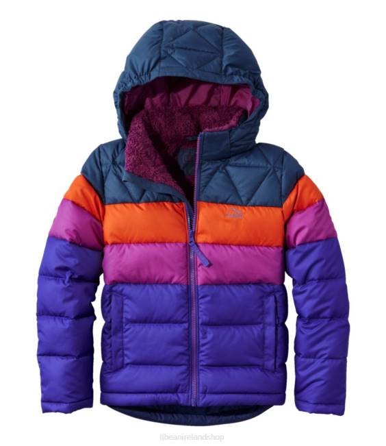LLBean Down Jacket Kids J46J6691 Outerwear Bright Sapphire