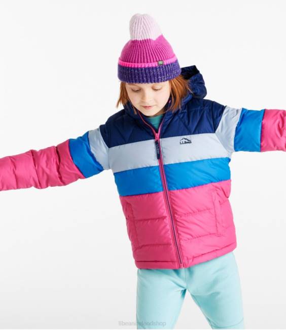 LLBean Down Jacket Kids J46J6691 Outerwear Bright Sapphire