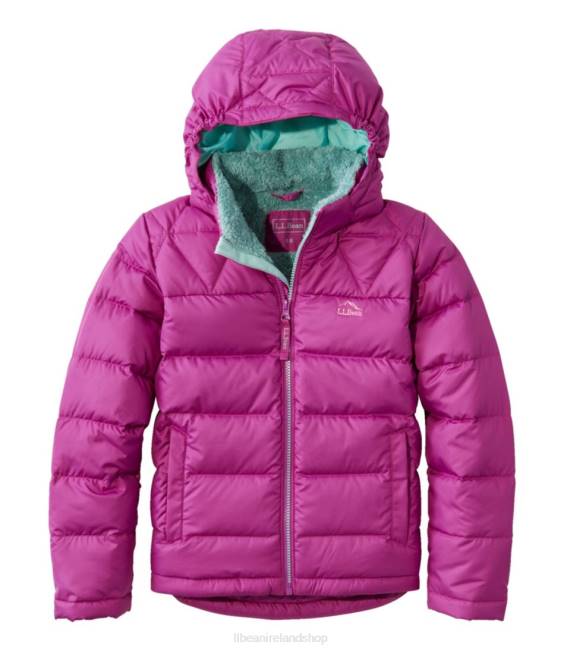 LLBean Down Jacket Kids J46J949 Outerwear Wild Aster