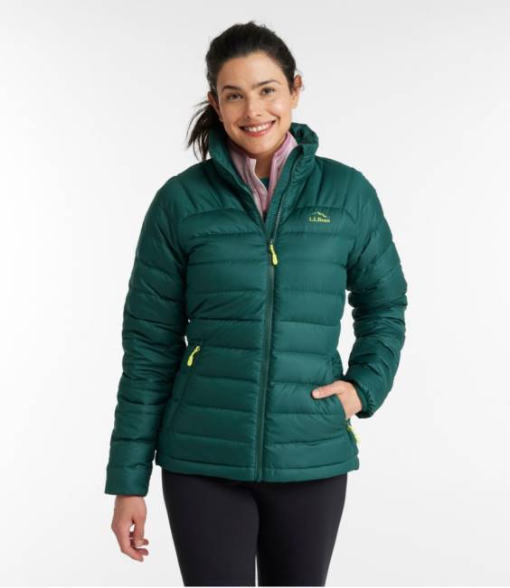 LLBean Down Jacket Women J46J879 Outerwear Dark Marine Blue
