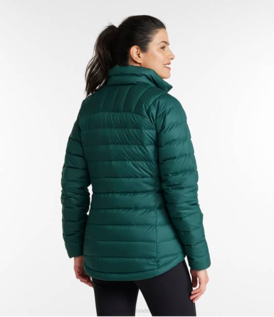 LLBean Down Jacket Women J46J879 Outerwear Dark Marine Blue