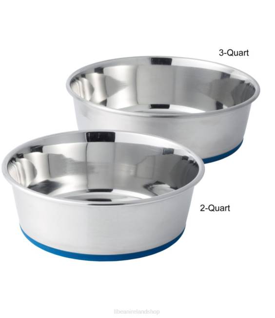 LLBean Durapet Stainless-Steel Dog Bowl Unisex J46J1639 Home Goods Stainless Steel
