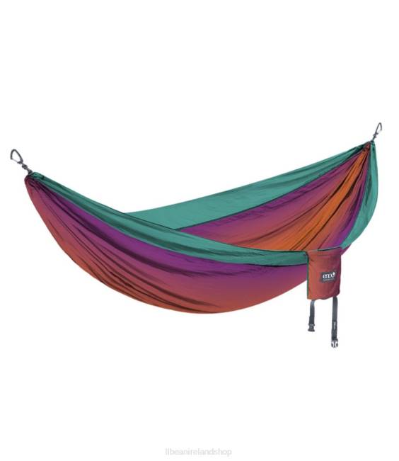 LLBean ENO DoubleNest Hammock Print Unisex J46J4023 Camping Furniture Fade/Seaglass