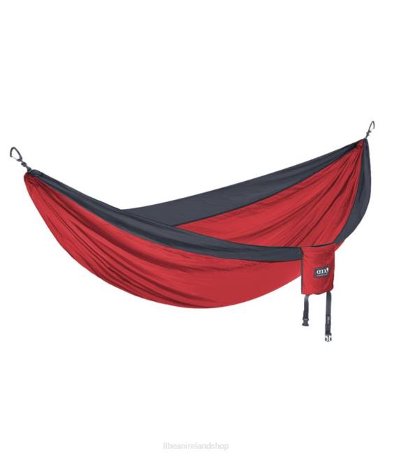 LLBean ENO DoubleNest Hammock Unisex J46J5289 Camping Furniture Red/Charcoal
