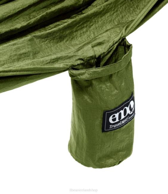 LLBean ENO Travel Nest Hammock/Strap Combo Unisex J46J1771 Camping Furniture Moss