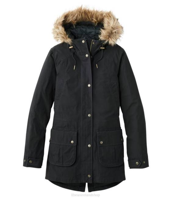 LLBean East End Parka Women J46J5135 Outerwear Black