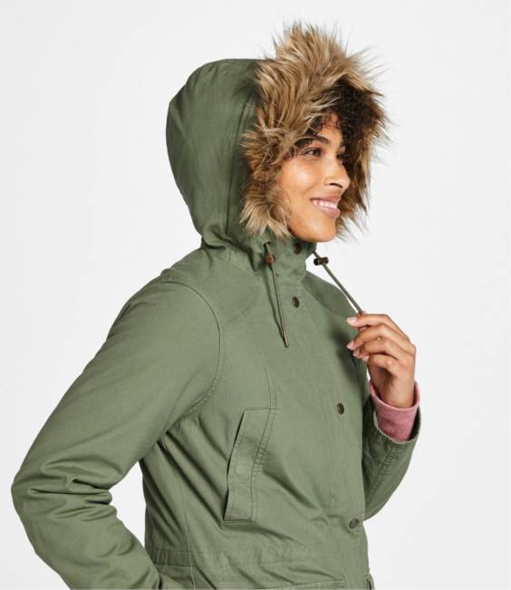 LLBean East End Parka Women J46J5135 Outerwear Black