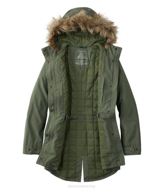 LLBean East End Parka Women J46J925 Outerwear Burgundy