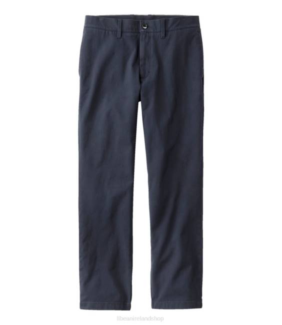 LLBean Easy-Care Stretch Chinos Men J46J4807 Clothing Dark Navy