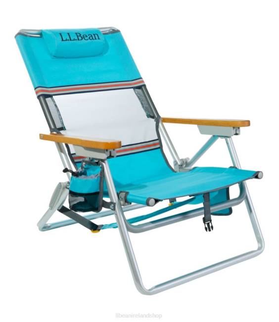 LLBean Easy Comfort Beach Chair Unisex J46J1403 Camping Furniture Classic Navy