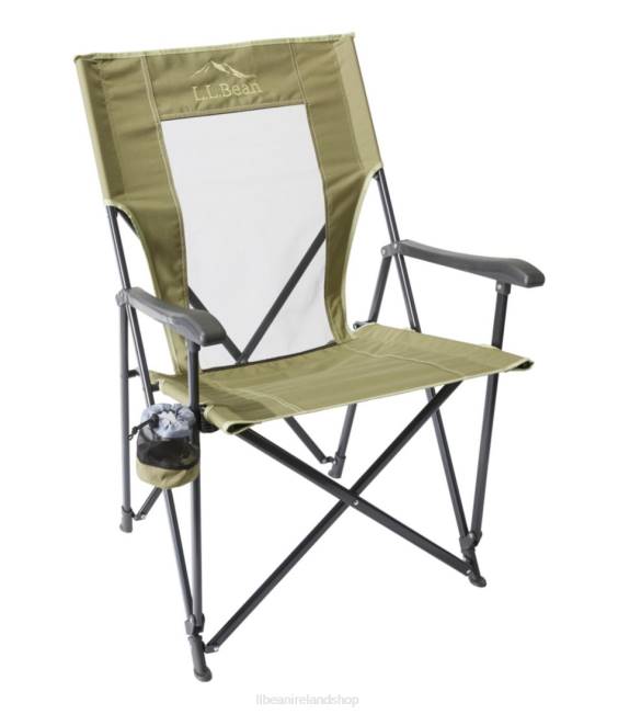 LLBean Easy Comfort Camp Chair Max Unisex J46J2121 Camping Furniture Pine Forest