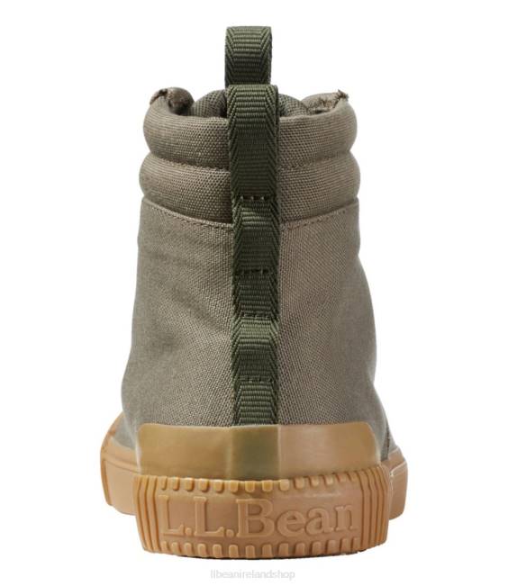 LLBean Eco Woods Canvas Hiking Boots Men J46J3818 Footwear Peat Moss