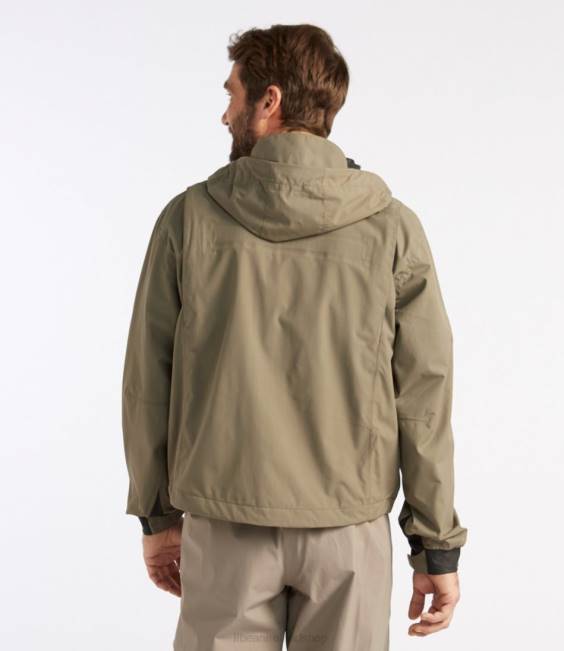 LLBean Emerger II Wading Jacket Men J46J892 Fishing Ash