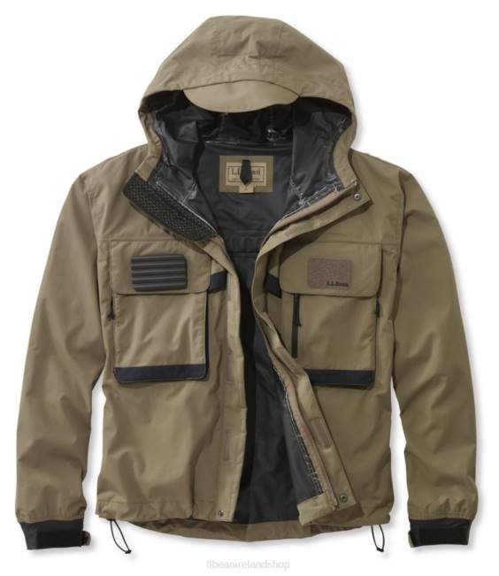 LLBean Emerger II Wading Jacket Men J46J892 Fishing Ash