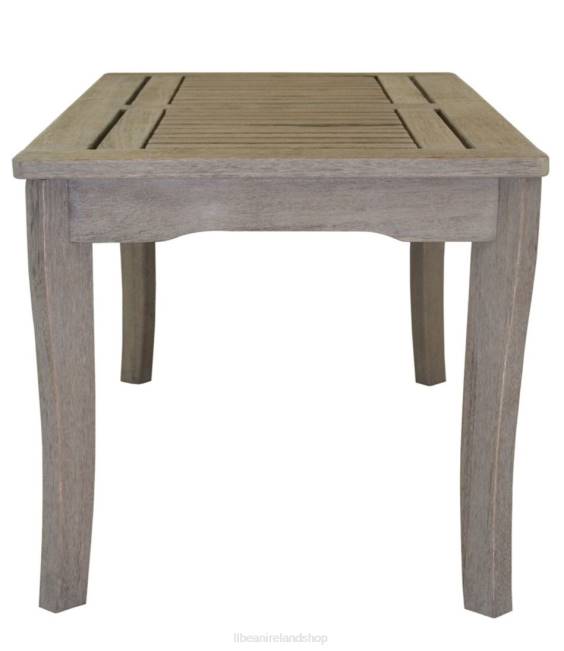 LLBean Eucalyptus End Table Unisex J46J2843 Backyard  Patio Gray Washed
