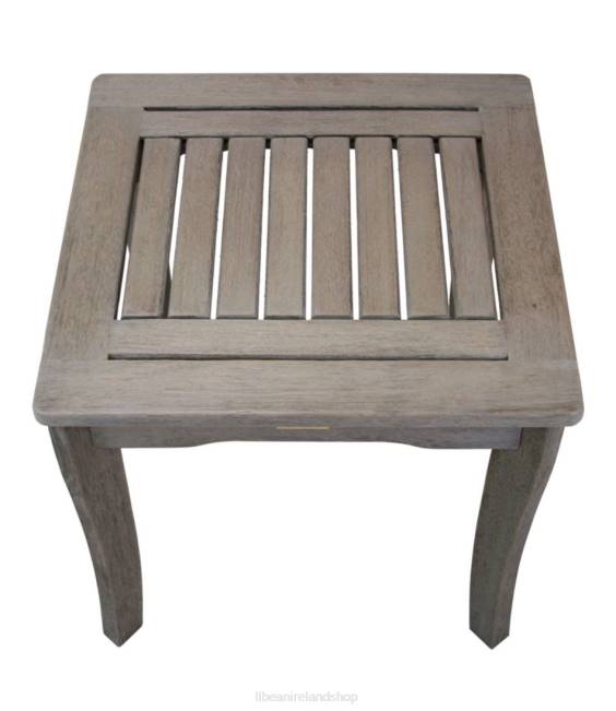 LLBean Eucalyptus End Table Unisex J46J2843 Backyard  Patio Gray Washed