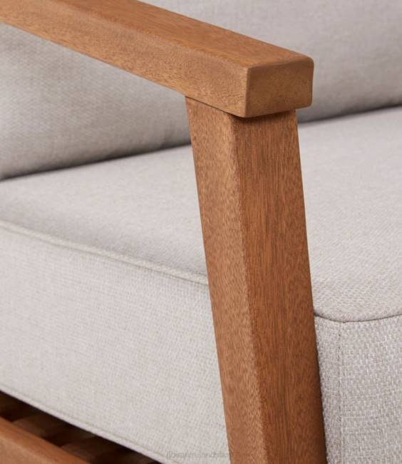 LLBean Eucalyptus Patio Chair Set of Two Unisex J46J2844 Home Goods Natural