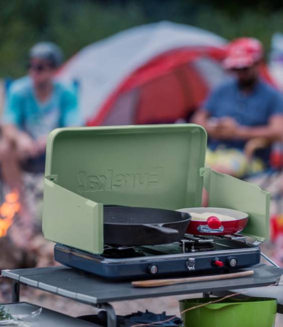 LLBean Eureka Ignite Camp Stove Unisex J46J1745 Camping Kitchen Quiet Green