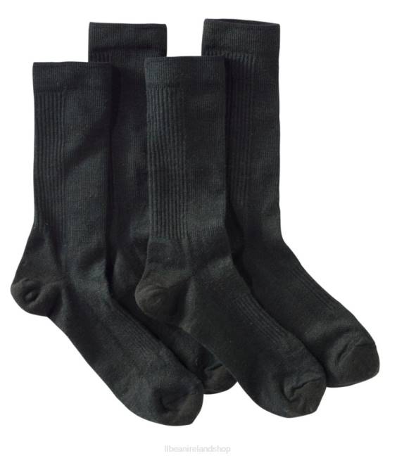 LLBean Everyday Chino Socks Men J46J707 Accessories Black