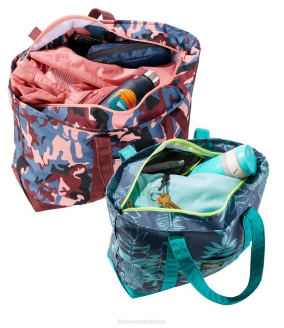 LLBean Everyday Lightweight Tote Print Unisex J46J2386 Accessories Warm Coral Camo
