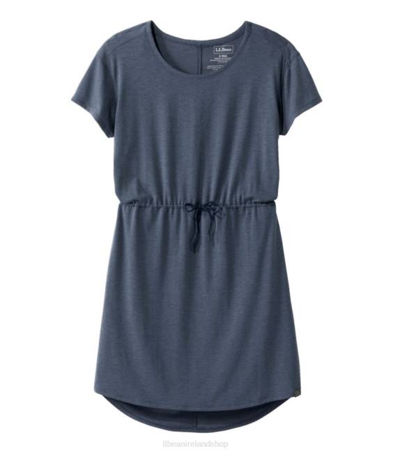 LLBean Everyday SunSmart Knit Dress Women J46J302 Clothing Nautical Navy