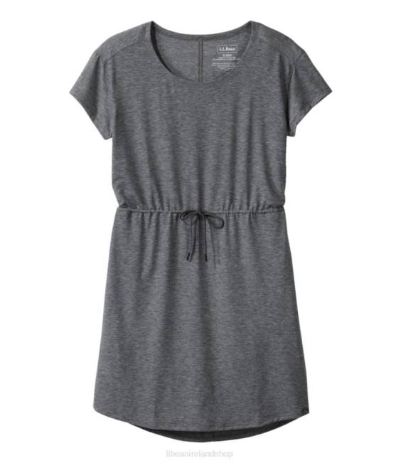 LLBean Everyday SunSmart Knit Dress Women J46J3189 Clothing Gray Heather