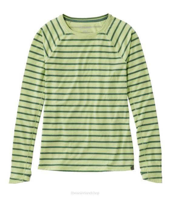 LLBean Everyday SunSmart Tee Women J46J3323 Clothing Citrus Green/Sea Green