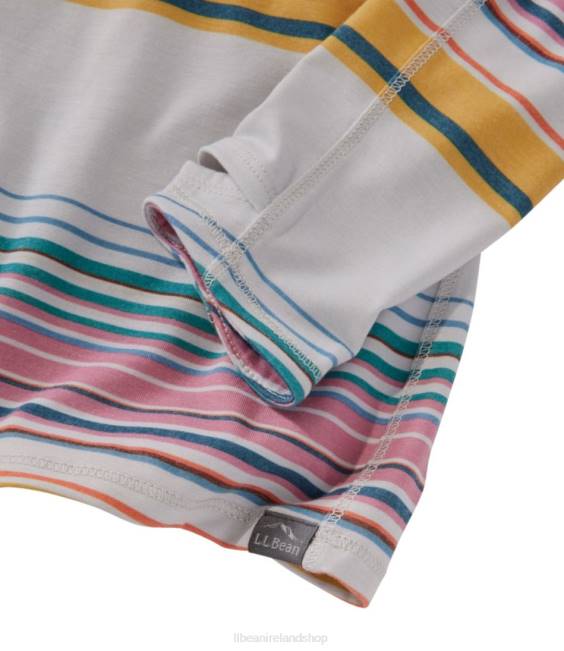 LLBean Everyday SunSmart Tee Women J46J3323 Clothing Citrus Green/Sea Green