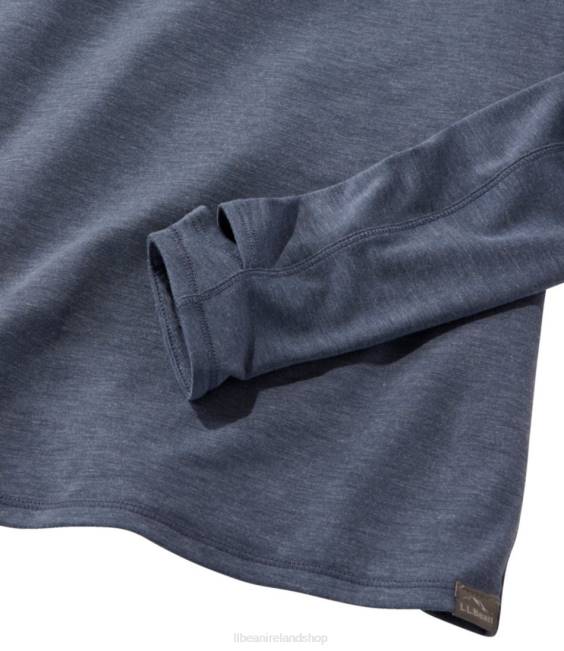 LLBean Everyday SunSmart Tee Women J46J484 Clothing Nautical Navy Katahdin