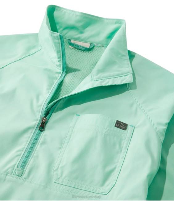 LLBean Everyday SunSmart Woven Shirt Women J46J3311 Clothing Faded Jade
