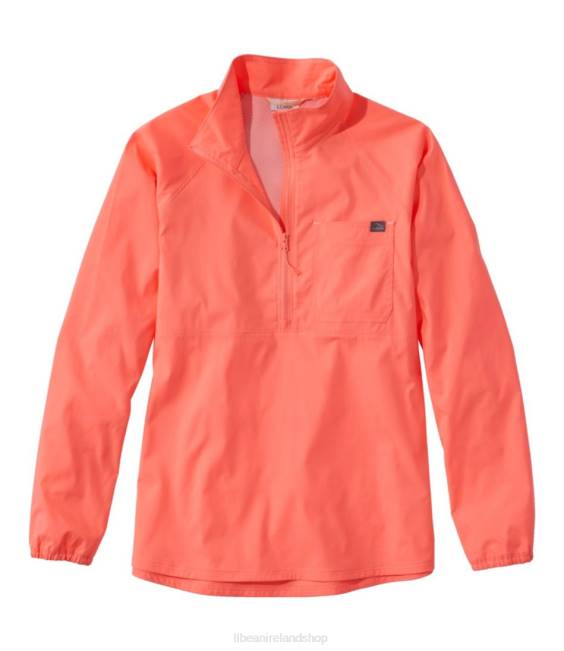 LLBean Everyday SunSmart Woven Shirt Women J46J433 Clothing Wild Salmon