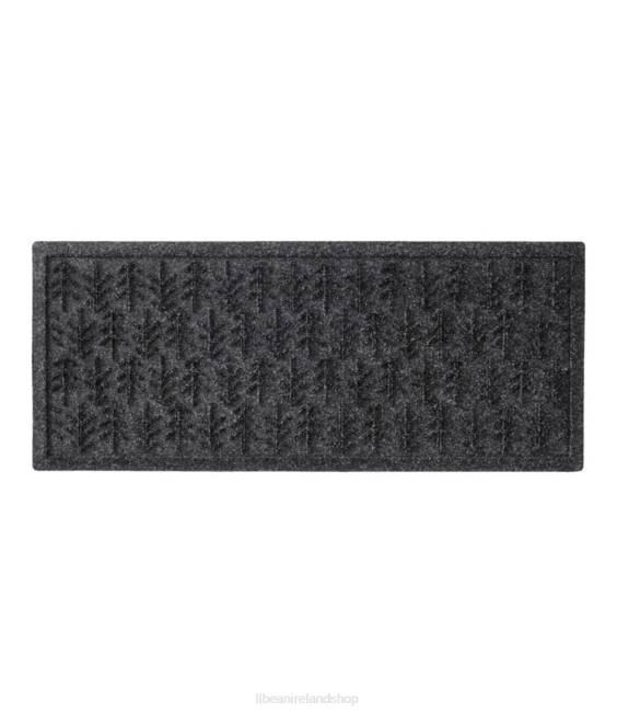 LLBean Everyspace Recycled Waterhog Boot Mat Trees Unisex J46J4426 Home Goods Charcoal