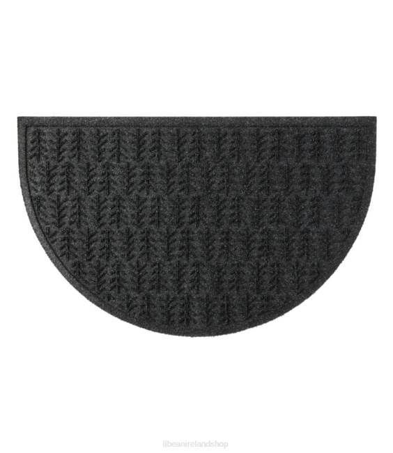 LLBean Everyspace Recycled Waterhog Doormat Crescent Trees Unisex J46J6827 Home Goods Charcoal