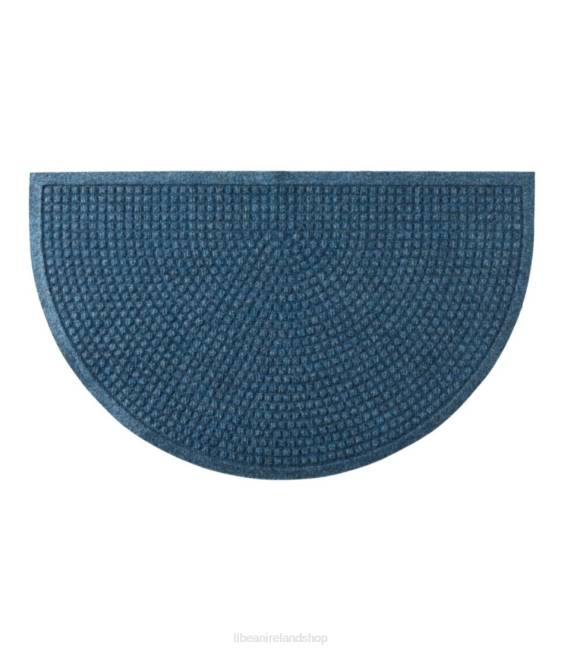 LLBean Everyspace Recycled Waterhog Doormat Crescent Unisex J46J7118 Home Goods Blue