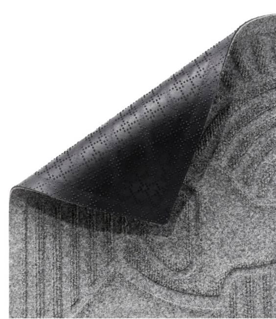 LLBean Everyspace Recycled Waterhog Doormat Sunrise Dogs Unisex J46J4376 Home Goods Evergreen