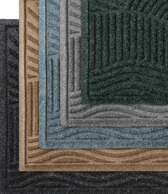 LLBean Everyspace Recycled Waterhog Doormat Sunrise Unisex J46J5534 Home Goods Bluestone