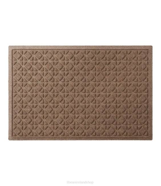 LLBean Everyspace Recycled Waterhog Doormat Tiles Unisex J46J4329 Home Goods Camel