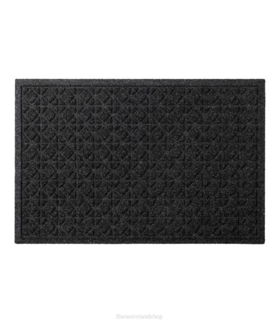 LLBean Everyspace Recycled Waterhog Doormat Tiles Unisex J46J6792 Home Goods Charcoal