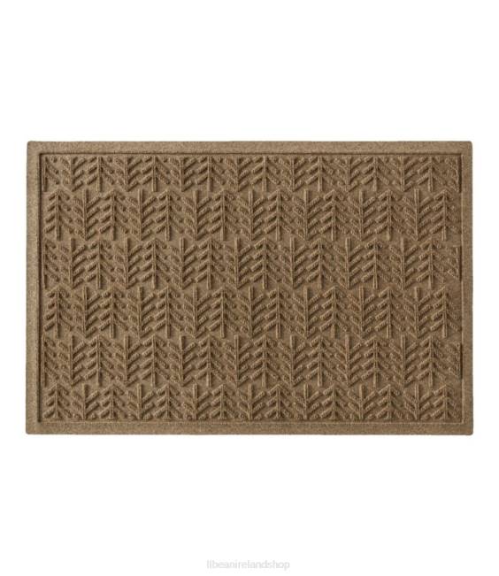 LLBean Everyspace Recycled Waterhog Doormat Trees Unisex J46J4316 Home Goods Camel
