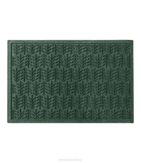 LLBean Everyspace Recycled Waterhog Doormat Trees Unisex J46J5491 Home Goods Evergreen
