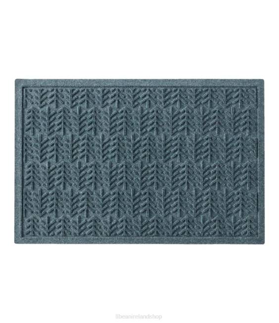 LLBean Everyspace Recycled Waterhog Doormat Trees Unisex J46J7243 Home Goods Bluestone