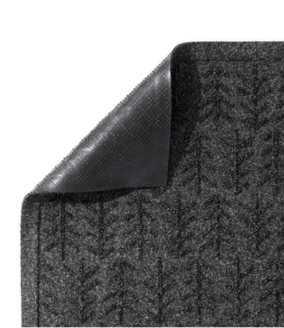 LLBean Everyspace Recycled Waterhog Mat Square Trees Unisex J46J5562 Home Goods Evergreen